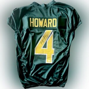 Xavien Howard Signed Autographed Baylor University Football Jersey